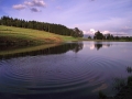 Jezero, reakce na kámen